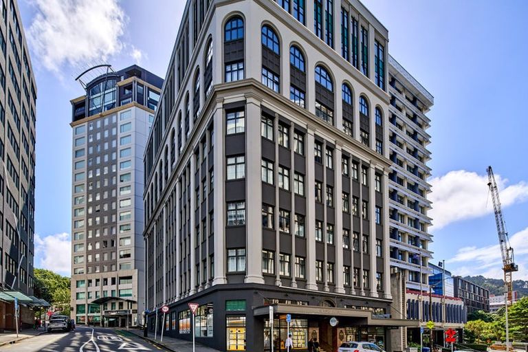Photo of property in Kelvin House, 8c/16 The Terrace, Wellington Central, Wellington, 6011