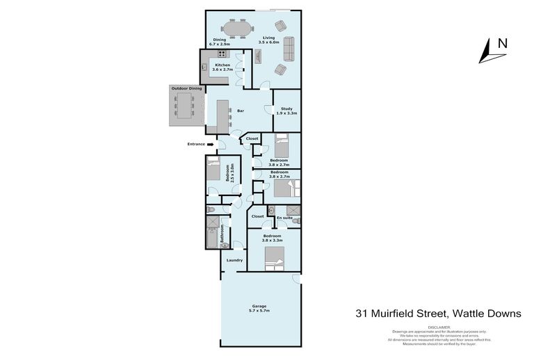 Photo of property in 31 Muirfield Street, Wattle Downs, Auckland, 2103