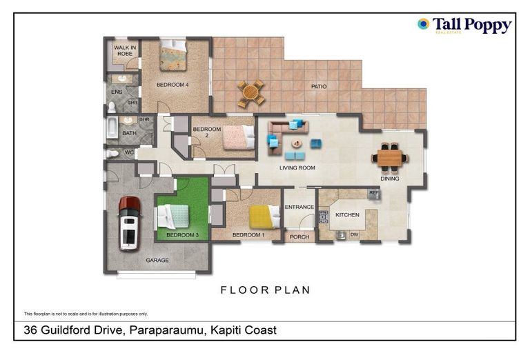 Photo of property in 36 Guildford Drive, Paraparaumu, 5032