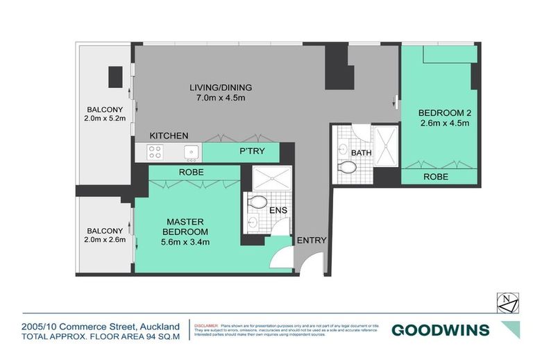 Photo of property in 2005/10 Commerce Street, Auckland Central, Auckland, 1010