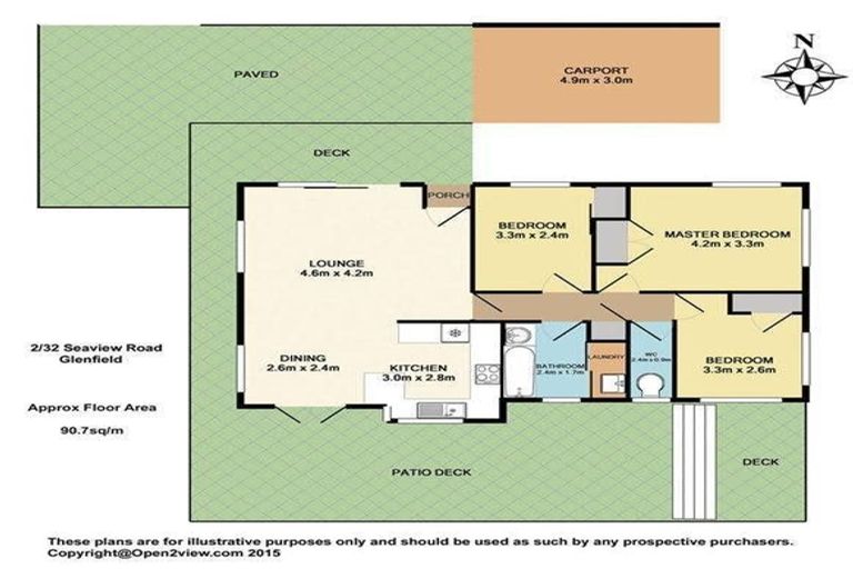 Photo of property in 2/32 Seaview Road, Glenfield, Auckland, 0629