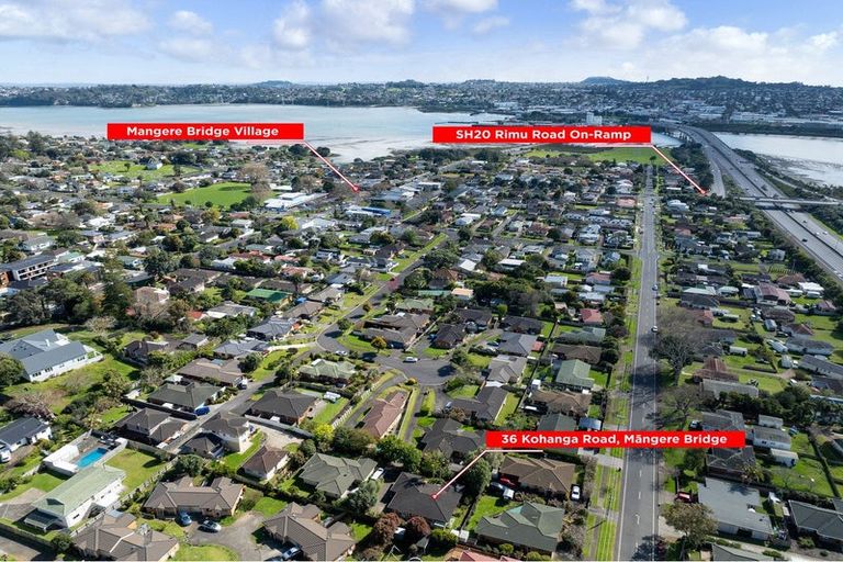 Photo of property in 36 Kohanga Road, Mangere Bridge, Auckland, 2022