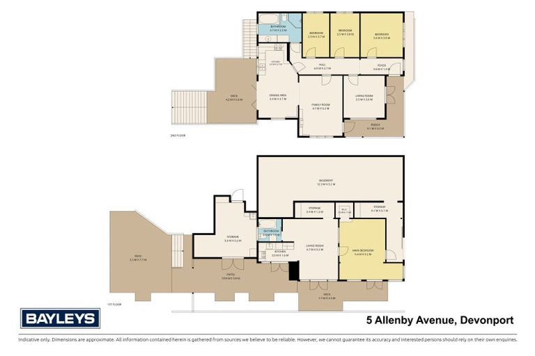 Photo of property in 5 Allenby Avenue, Devonport, Auckland, 0624