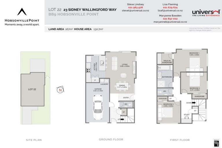 Photo of property in 23 Sidney Wallingford Way, Hobsonville, Auckland, 0616