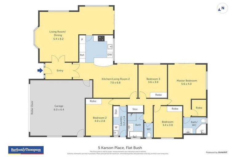 Photo of property in 5 Karson Place, Flat Bush, Auckland, 2016