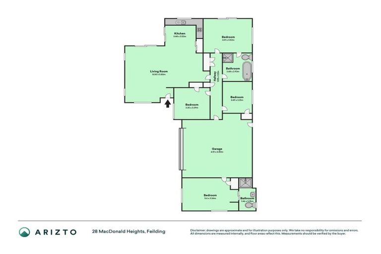 Photo of property in 28 Macdonald Heights, Feilding, 4702