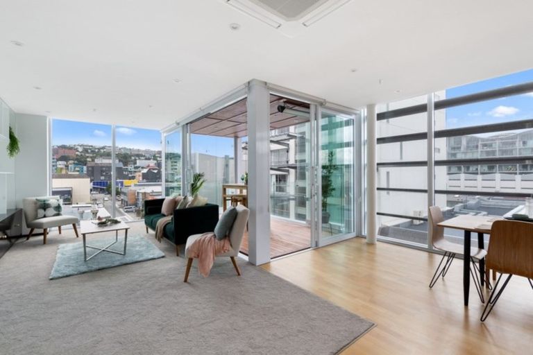 Photo of property in Il Casino Apartments, 501/38 Jessie Street, Te Aro, Wellington, 6011