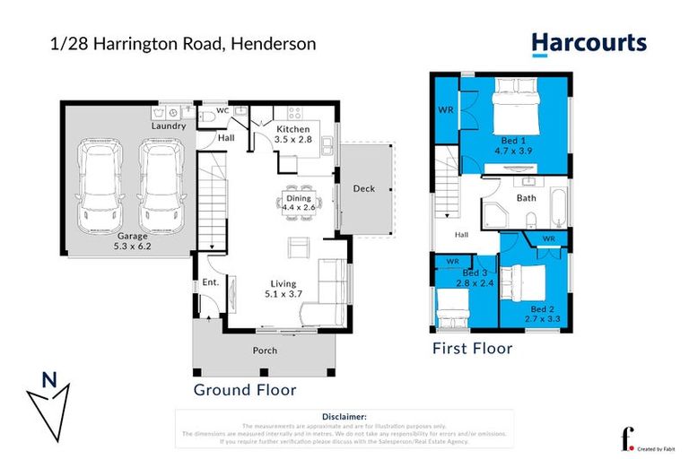 Photo of property in 1/28 Harrington Road, Henderson, Auckland, 0610