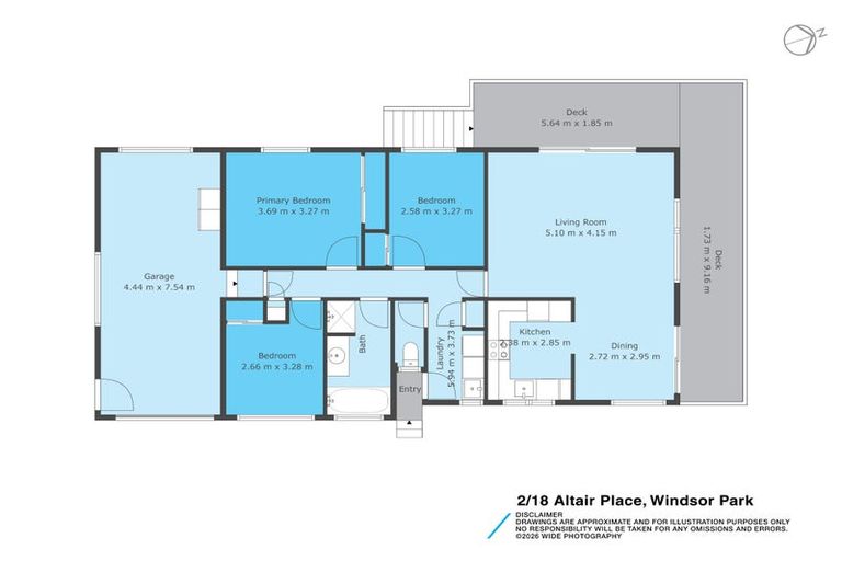 Photo of property in 2/18 Altair Place, Windsor Park, Auckland, 0632