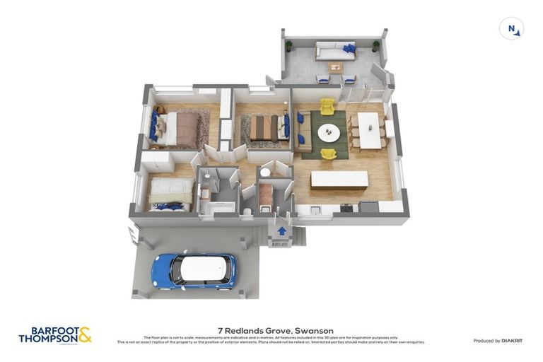 Photo of property in 7 Redlands Grove, Swanson, Auckland, 0612