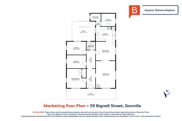 Photo of property in 59 Bignell Street, Gonville, Whanganui, 4501