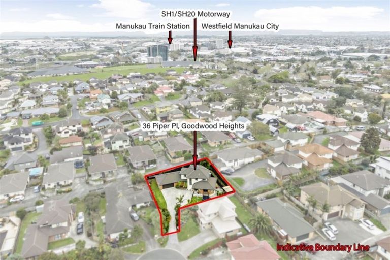 Photo of property in 36 Piper Place, Goodwood Heights, Auckland, 2105