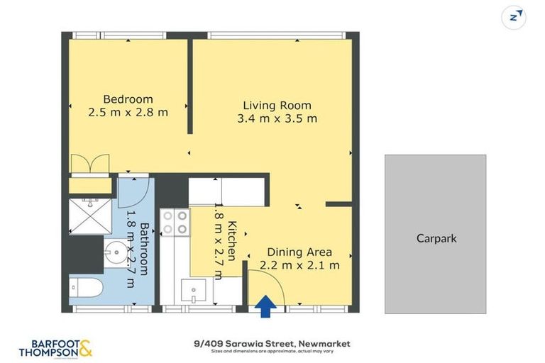 Photo of property in 409/9 Sarawia Street, Newmarket, Auckland, 1052