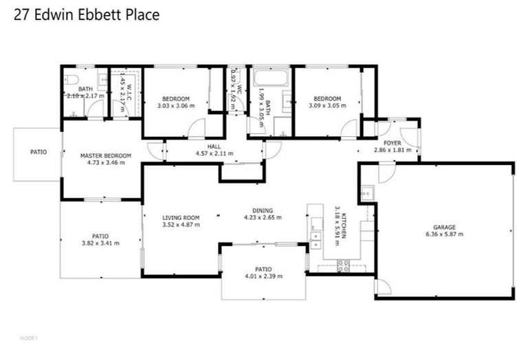 Photo of property in 27 Edwin Ebbett Place, Wigram, Christchurch, 8025