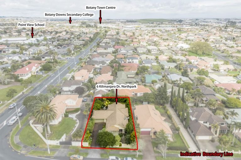 Photo of property in 6 Kilimanjaro Drive, Northpark, Auckland, 2013