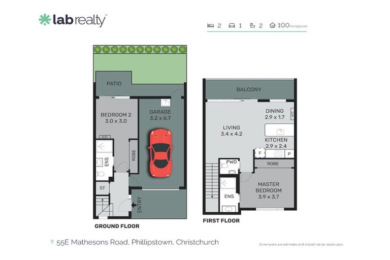 Photo of property in 5/55 Mathesons Road, Phillipstown, Christchurch, 8011