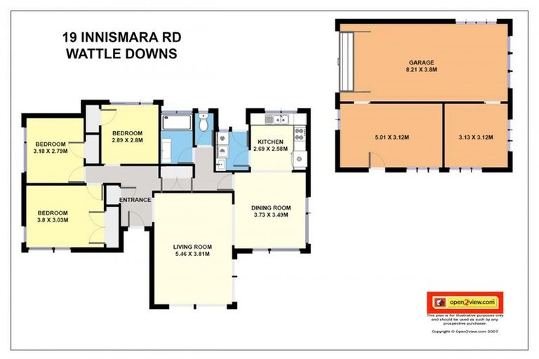 Photo of property in 19 Innismara Avenue, Wattle Downs, Auckland, 2103
