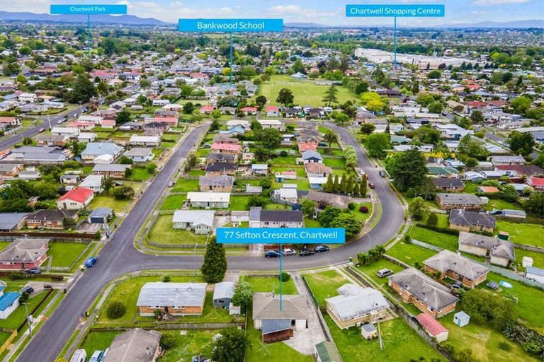 Photo of property in 77 Sefton Crescent, Chartwell, Hamilton, 3210