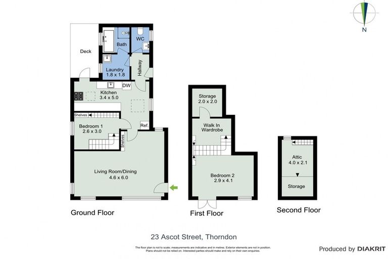 Photo of property in 23 Ascot Street, Thorndon, Wellington, 6011