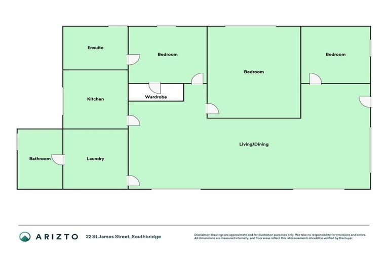 Photo of property in 22 Saint James Street, Southbridge, 7602