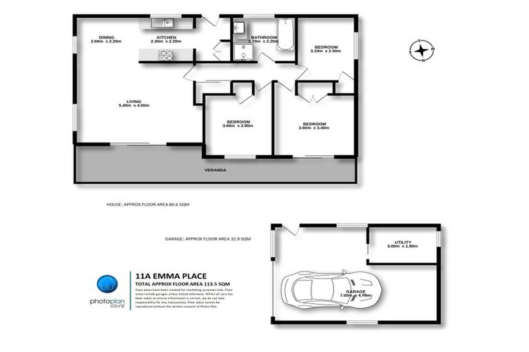 Photo of property in 11a Emma Place, Pukete, Hamilton, 3200