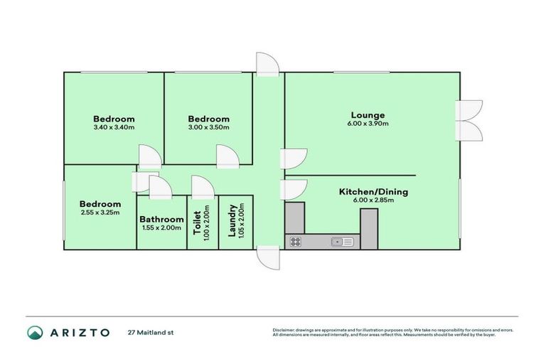 Photo of property in 27 Maitland Street, East Gore, Gore, 9710