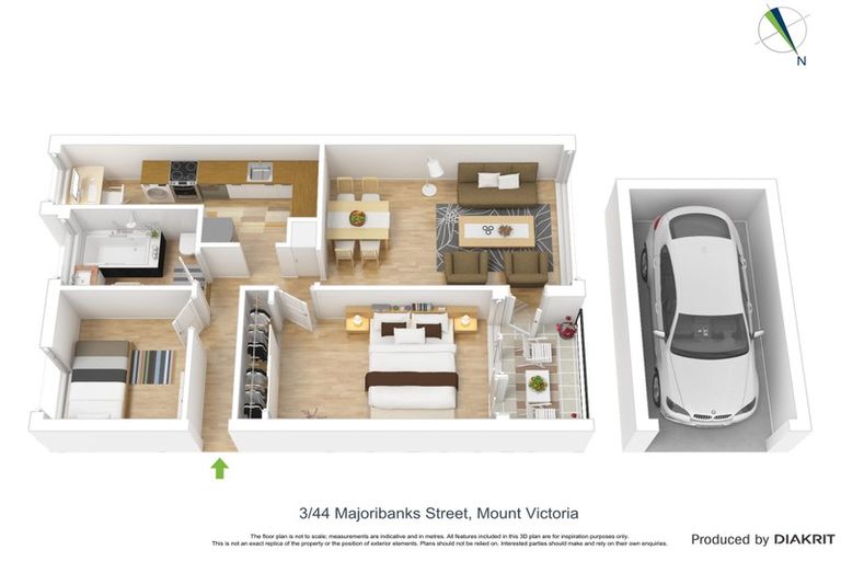 Photo of property in 44 Majoribanks Street, Mount Victoria, Wellington, 6011