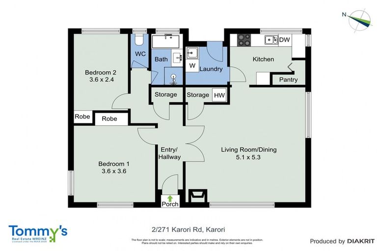 Photo of property in 2/271 Karori Road, Karori, Wellington, 6012