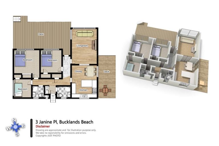 Photo of property in 3 Janine Place, Bucklands Beach, Auckland, 2014