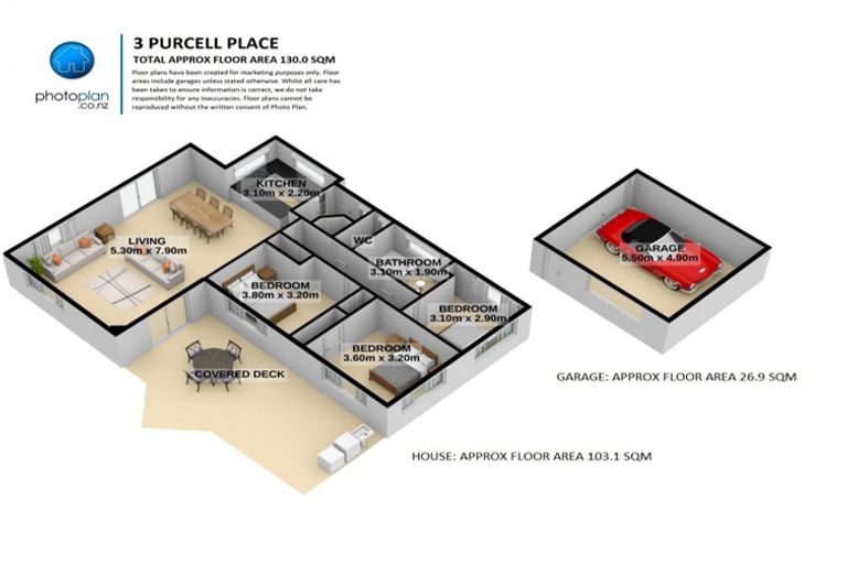 Photo of property in 3 Purcell Place, Melville, Hamilton, 3206