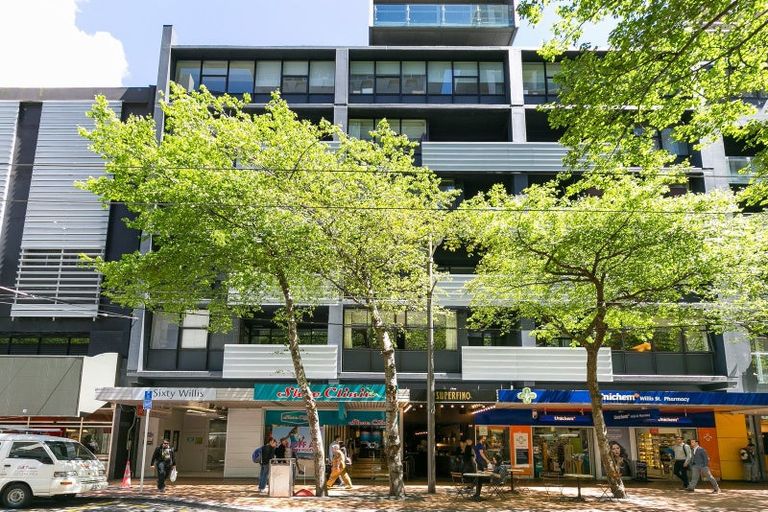 Photo of property in Gerondis Bldg Apartments, 201/60 Willis Street, Wellington Central, Wellington, 6011