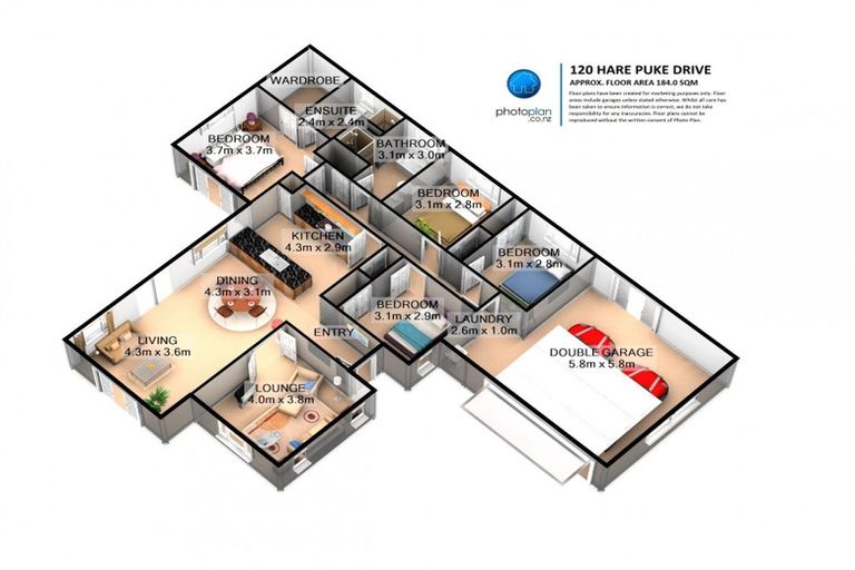 Photo of property in 120 Hare Puke Drive, Flagstaff, Hamilton, 3210