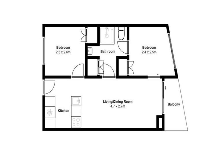 Photo of property in Soho Apartments, 813/74 Taranaki Street, Te Aro, Wellington, 6011