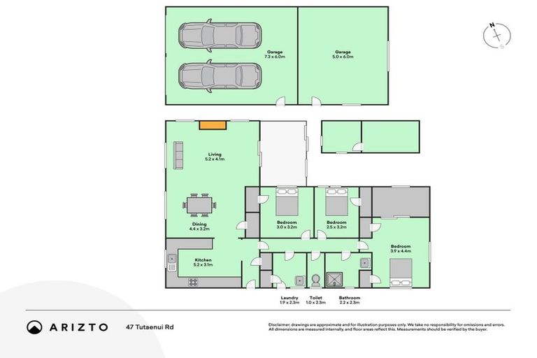 Photo of property in 47 Tutaenui Road, Marton, 4710