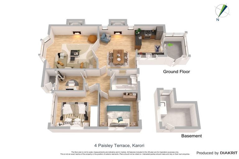 Photo of property in 4 Paisley Terrace, Karori, Wellington, 6012