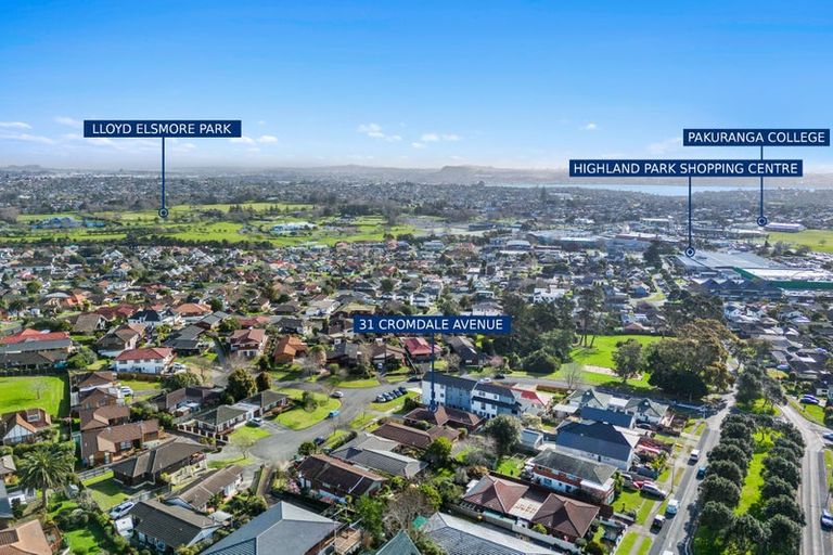 Photo of property in 31 Cromdale Avenue, Highland Park, Auckland, 2010