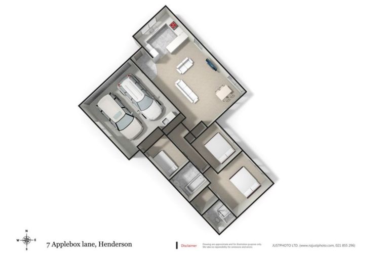 Photo of property in 7 Applebox Lane, Henderson, Auckland, 0612
