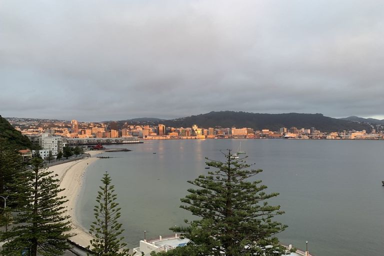 Photo of property in Oriana Apartments, 248 Oriental Parade, Oriental Bay, Wellington, 6011