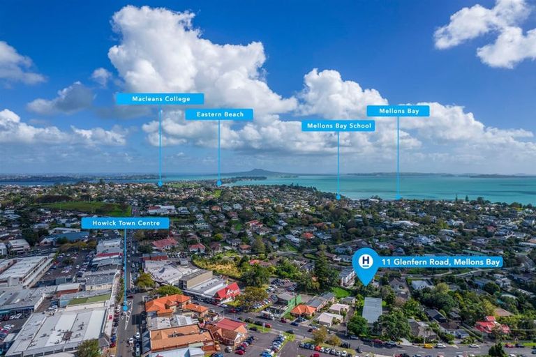 Photo of property in 1/11 Glenfern Road, Mellons Bay, Auckland, 2014