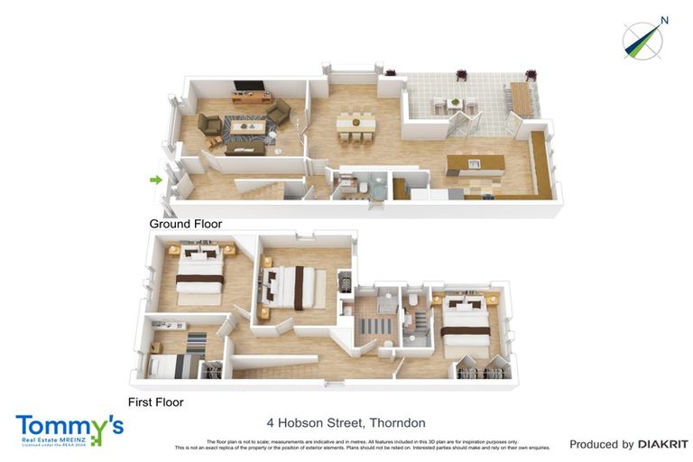 Photo of property in 4 Hobson Street, Thorndon, Wellington, 6011