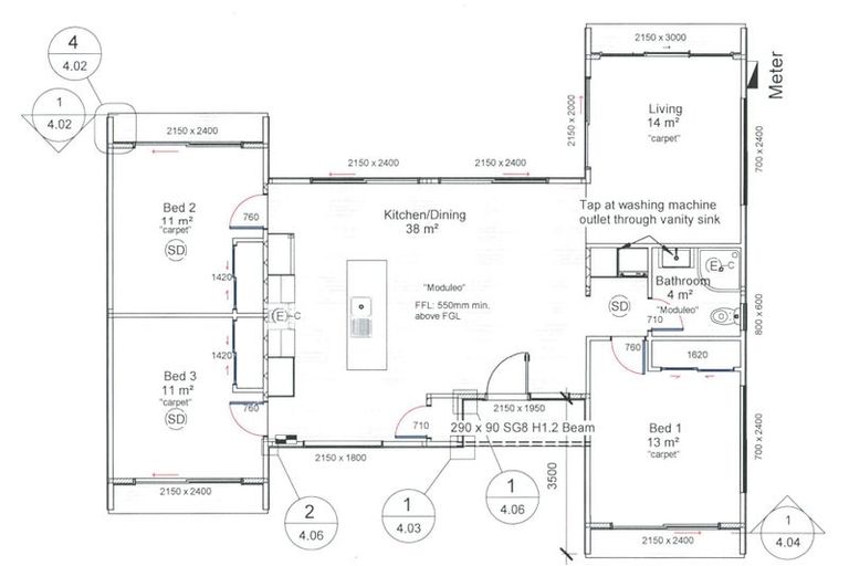 Photo of property in 24a Thompson Street, Leamington, Cambridge, 3432