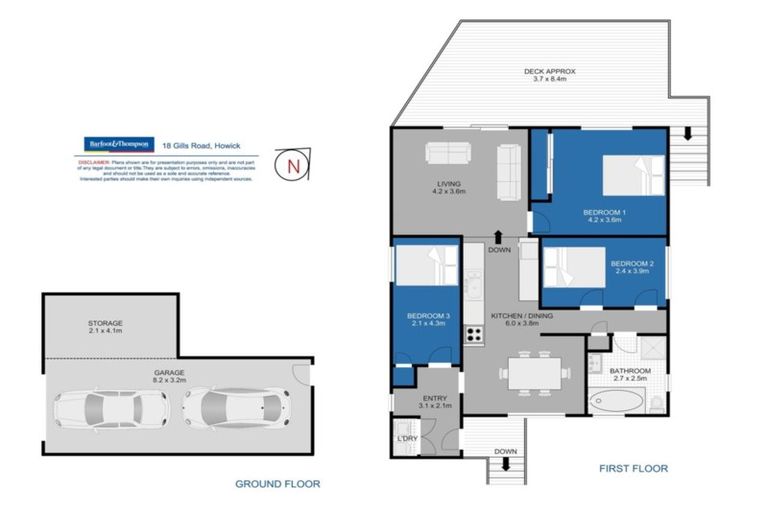 Photo of property in 1/18 Gills Road, Bucklands Beach, Auckland, 2014