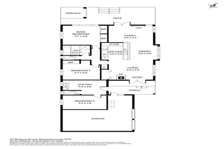 Photo of property in 37 Regent Street, Martinborough, 5711