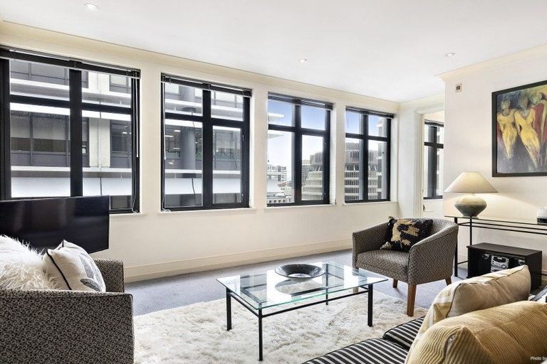 Photo of property in Kelvin House, 7h/16 The Terrace, Wellington Central, Wellington, 6011