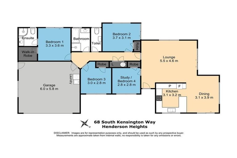 Photo of property in 68 South Kensington Way, Henderson, Auckland, 0612