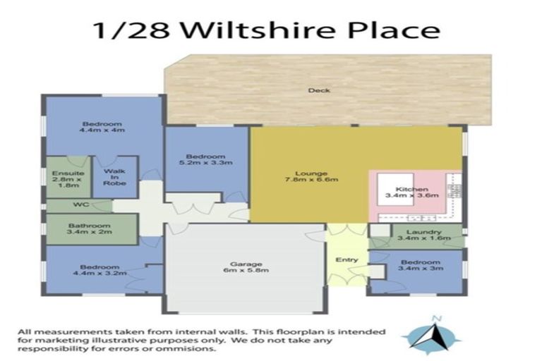 Photo of property in 1/28 Wiltshire Place, Somerville, Auckland, 2014