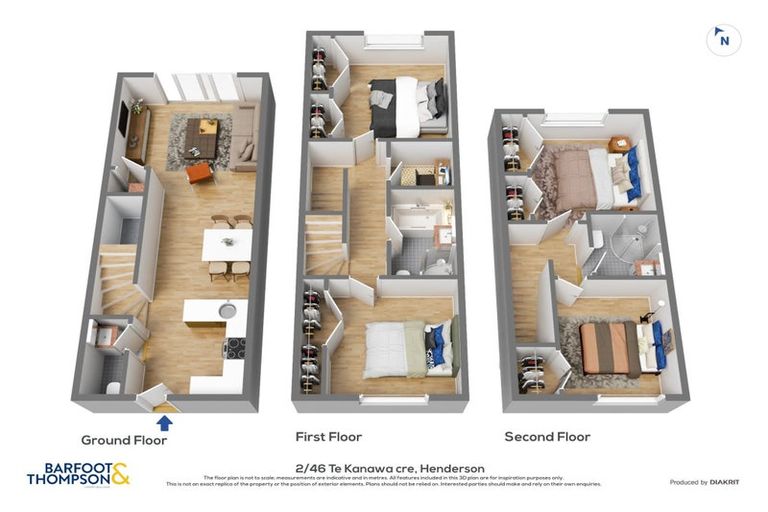 Photo of property in 2/46 Te Kanawa Crescent, Henderson, Auckland, 0610