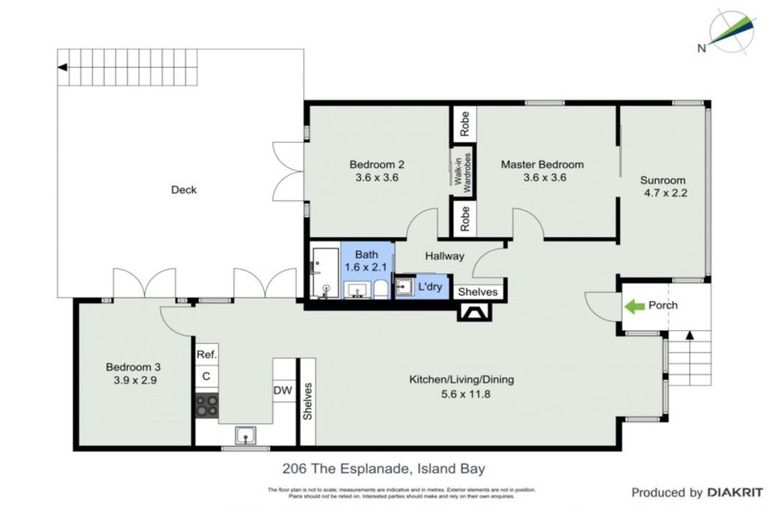 Photo of property in 206 The Esplanade, Island Bay, Wellington, 6023