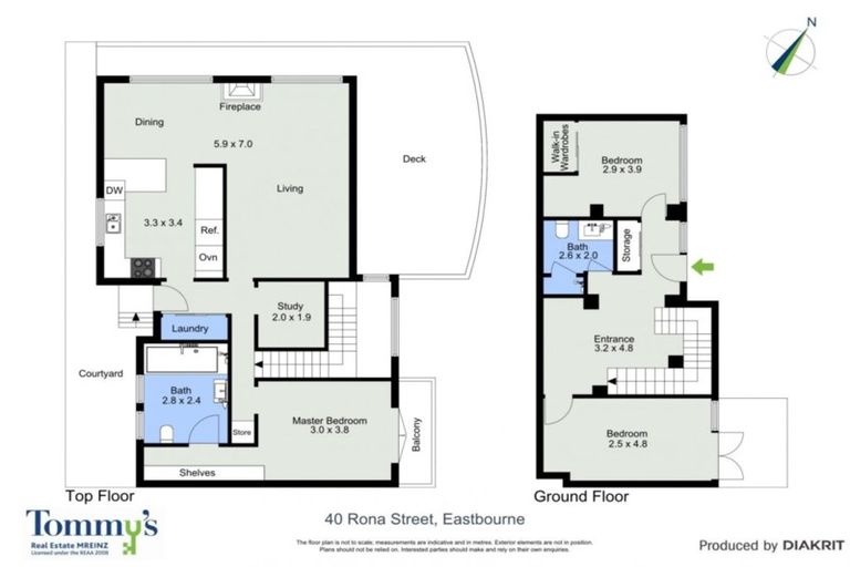 Photo of property in 40 Rona Street, Eastbourne, Lower Hutt, 5013