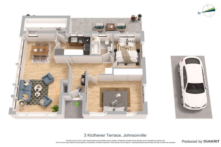 Photo of property in 3 Kitchener Terrace, Johnsonville, Wellington, 6037